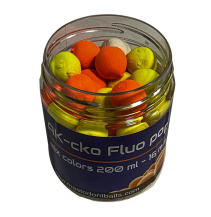 Mastodont Baits Fluo Pop-Up Boilies Krill Strawberry Bergamot 16mm 200ml