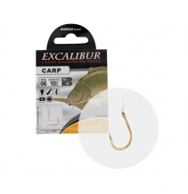 EXCALIBUR NAVÁZANÝ HÁČEK CARP CLASSIC GOLD