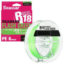 SEAGUAR R18 SEABASS FLASH GREEN PE X8 PLETENÁ ŠNŮRA 150M