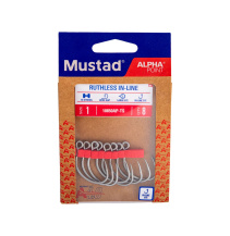 MUSTAD RUTHLESS IN-LINE TITAN STEEL HÁČEK