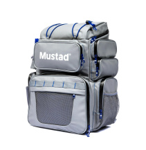 MUSTAD GAME TIME BACK PACK - TACKLE - MULTI GRAY/BLUE BATOH