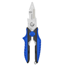 MUSTAD 7.5inch 420 STAINLESS STEEL | MULTI PLIERS & SCISSORS BLUE