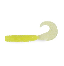 Haibo gumové nástrahy - EASOO Grub Lime 5cm 22ks