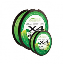 Mistrall šňůra Shiro Braided Line X4 0,15mm 150m zelená