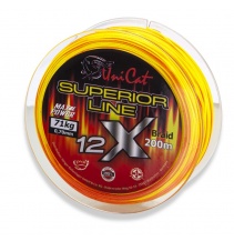 Uni Cat šňůra 12 X Superior Line 0,37mm, 200m, 36 kg