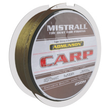 Mistrall vlasec Admunson carp 0,25mm 250m hnědý