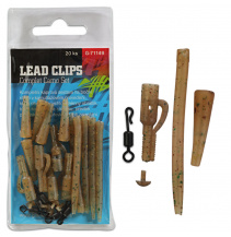 Giants fishing Kompletní sada na boční olovo Lead Clips Complet Camo Set