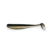 Haibo gumové nástrahy - EASOO T-tail fish Black&Silver 6,5cm 20ks