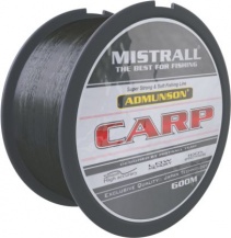 Mistrall vlasec Admunson carp 0,30mm 600m černý