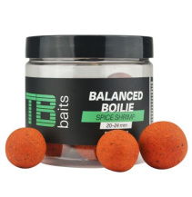 TB Baits Vyvážené Boilie Balanced + Atraktor Spice Shrimp 100 g 20-24 mm