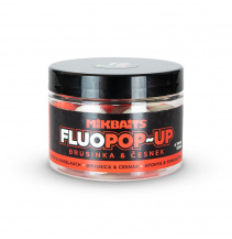 Plovoucí fluo boilie 150ml - Brusinka Česnek 18mm