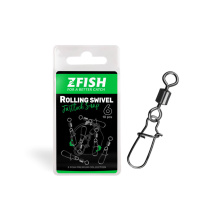 ZFISH Obratlík s Karabinou Rolling Swivel & Fastlock Snap