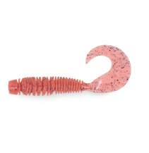 Haibo gumové nástrahy - EASOO Grub Crystal Pink 7,5cm 18ks