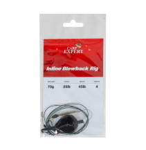 CARP EXPERT BOILIES MONTÁŽ INLINE BLOW -BACK RIG 70G