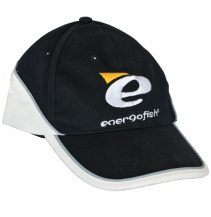 ENERGOTEAM BASEBALL ČEPKA ENERGOFISH BLACK WHITE