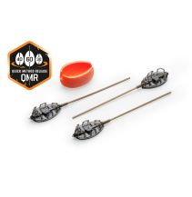 Sada rychlovýměnných method krmítek QMR Grip L long (30g + 40g + 50g + mould)