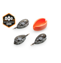 Sada rychlovýměnných method krmítek QMR Flat L (30g + 40g + 50g + mould)