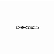 MUSTAD BARREL SWIVEL WITH SAFETY SNAP OTOČNÝ KLOUB S BEZPEČNOSTNÍ KARABÍNKOU