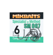 SPECIALIST & METHOD háčky - SM 007 hook č.6 10ks