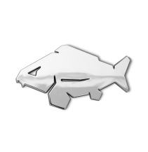 3D nálepka Delphin CARP chrom