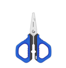 MUSTAD 4inch 3-1 MINI TOOL, 420 STAINLESS STEEL, FINE POLISH BLUE