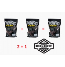 Akce 2+1 Rapid Boilies Platinum - Sea (250g | 20mm)