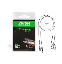 ZFISH Lanko Titanium Leader - 2ks