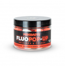 Plovoucí fluo boilie 150ml - Brusinka Česnek 14mm