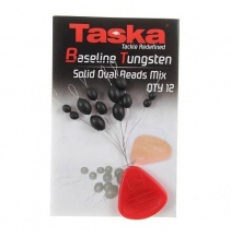 Taska Tungsten - Set oválných korálků (4,6,8mm) po 4ks